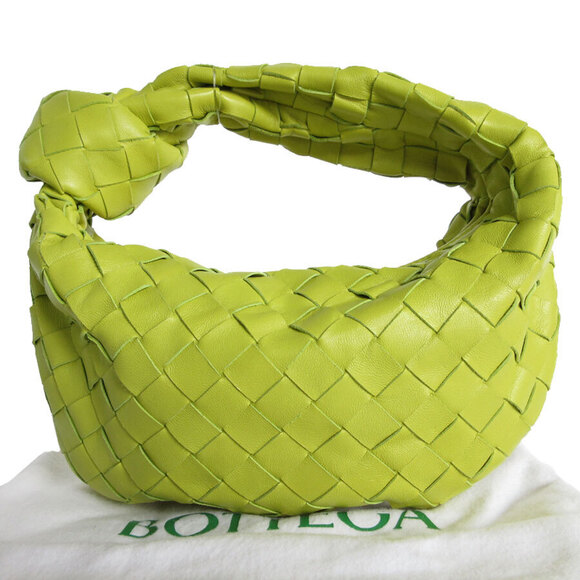 Bottega Veneta Handbags - BOTTEGA Veneta Jodie Intrecciato Handbag Yellow Green
